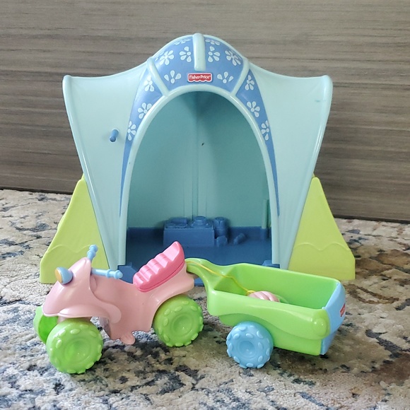 Vintage Fisher-Price Camping Set - Picture 6 of 6